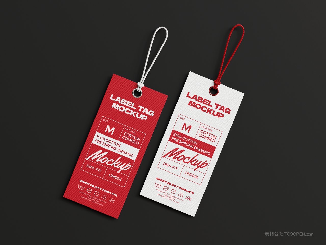 服装标签样机