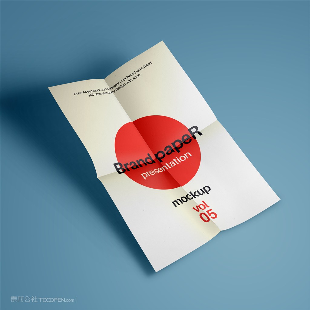 宣传页DM单单页样机