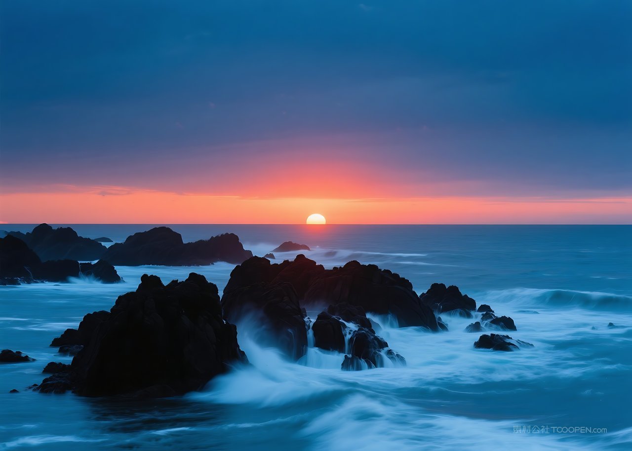风景景观自然唯美天空山水山峰