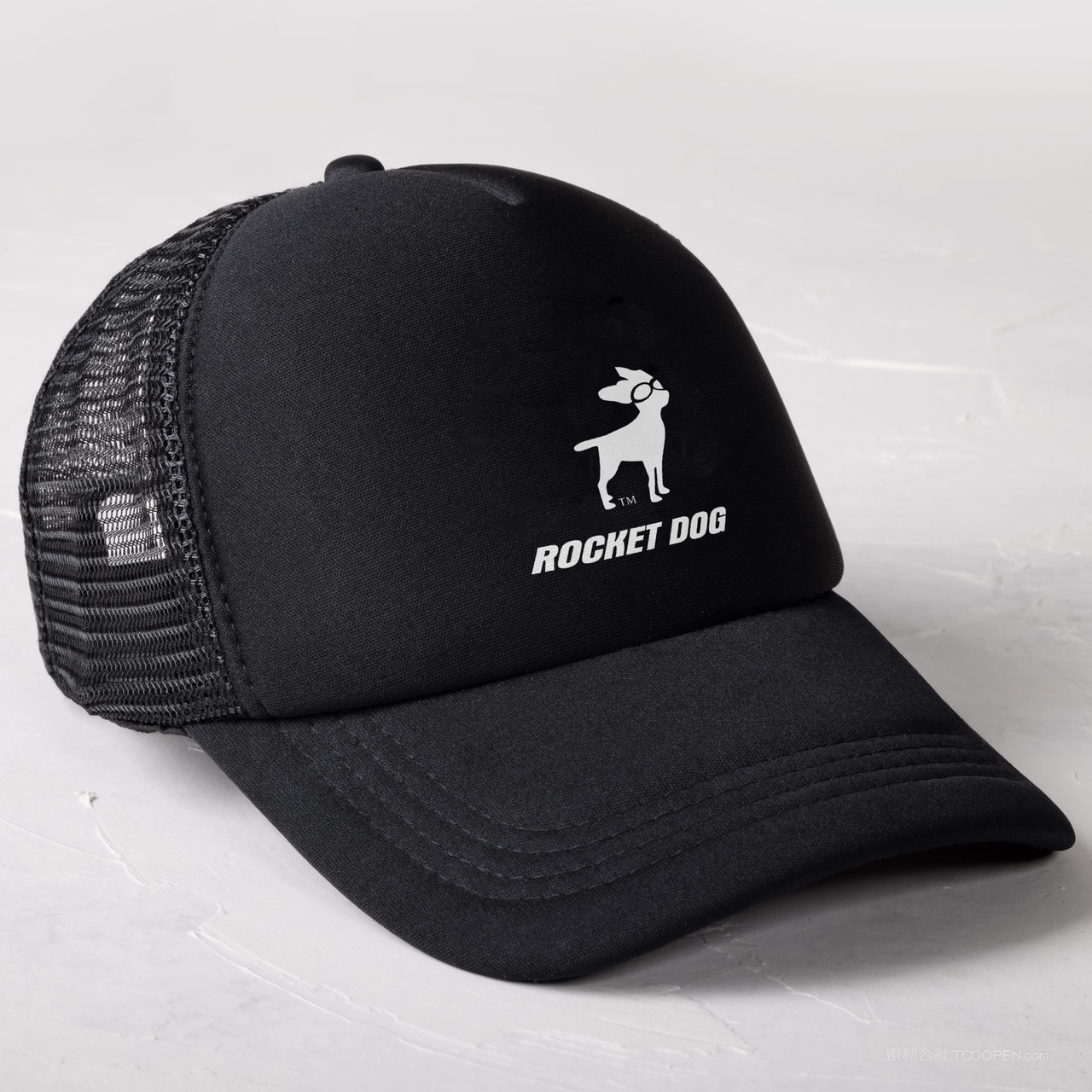 黑色棒球帽遮阳帽鸭舌帽贴图样机