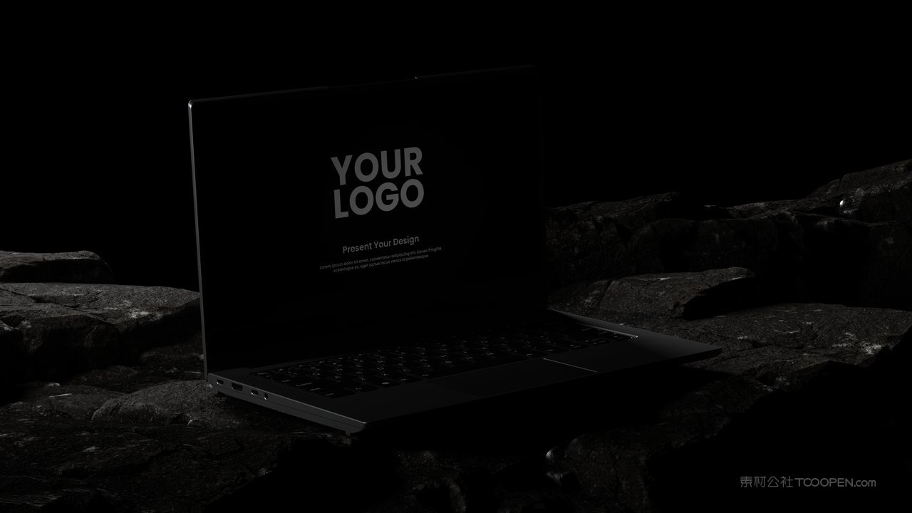 笔记本电脑样机