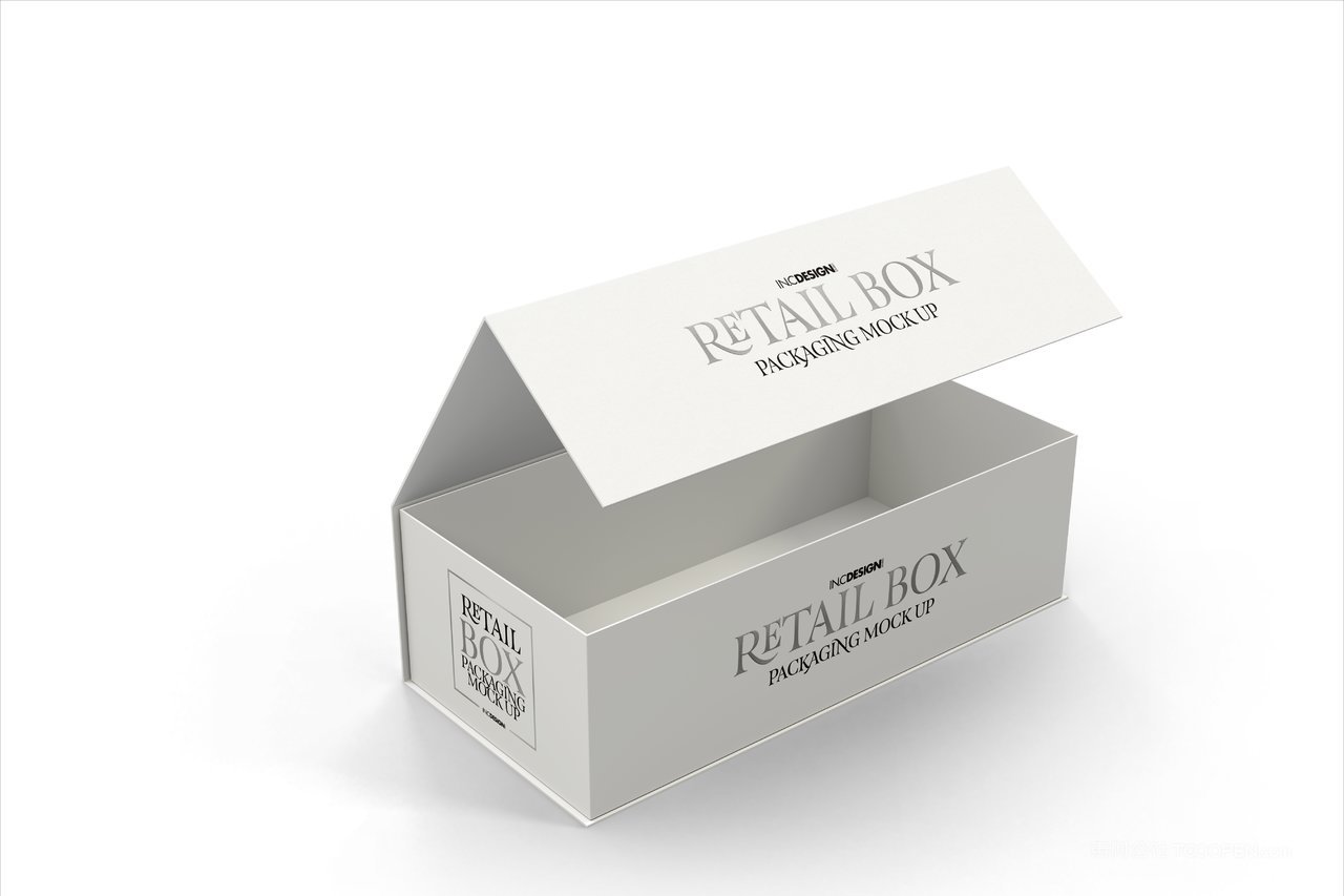 【1975期】磁吸翻盖包装礼盒样机 (2)