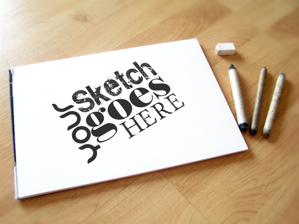 公司产品LOGO样机模板PSD分层素材