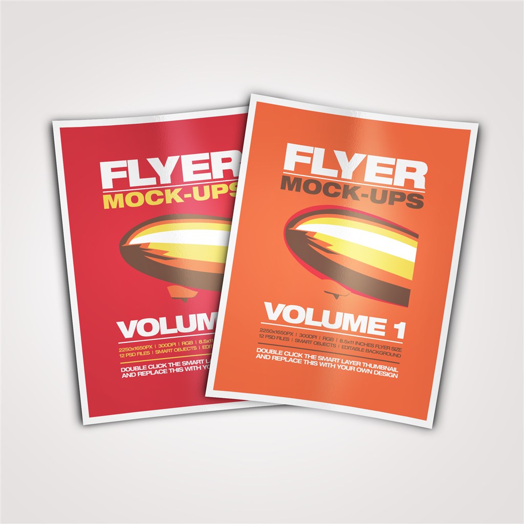 彩色DM单页样机