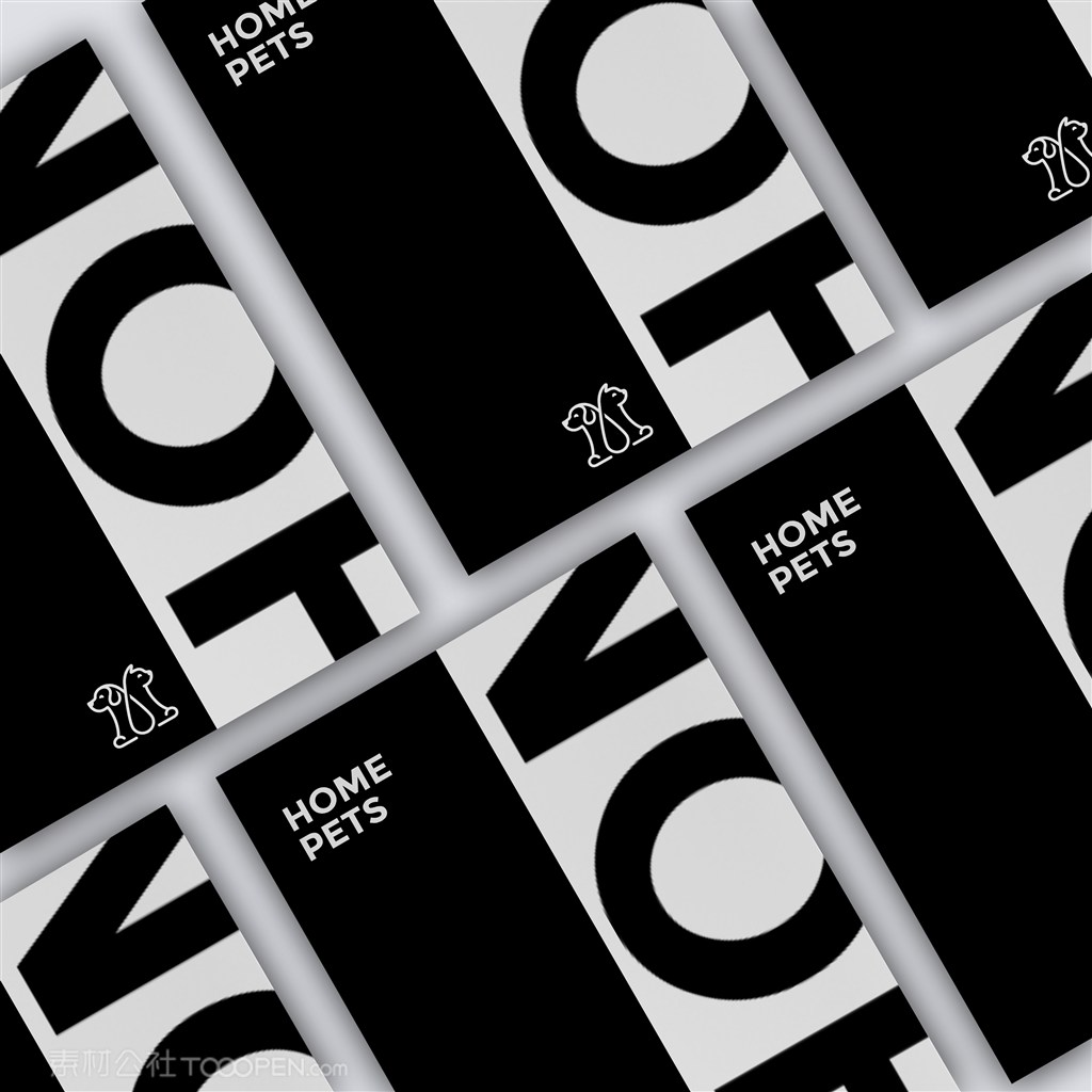 宠物店杂志产品画册贴图样机