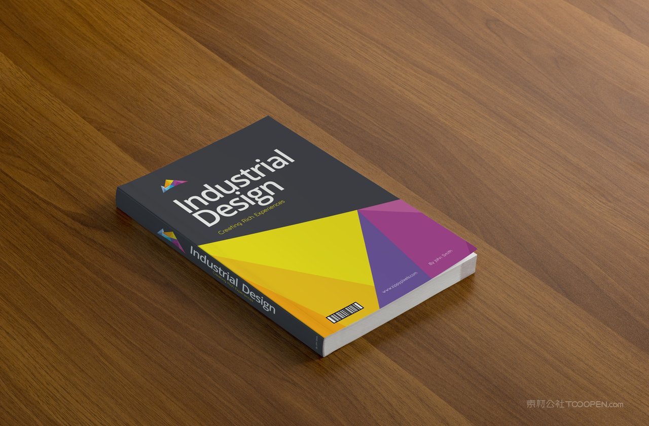 创意硬壳厚厚的书本书籍场景样机 (58)