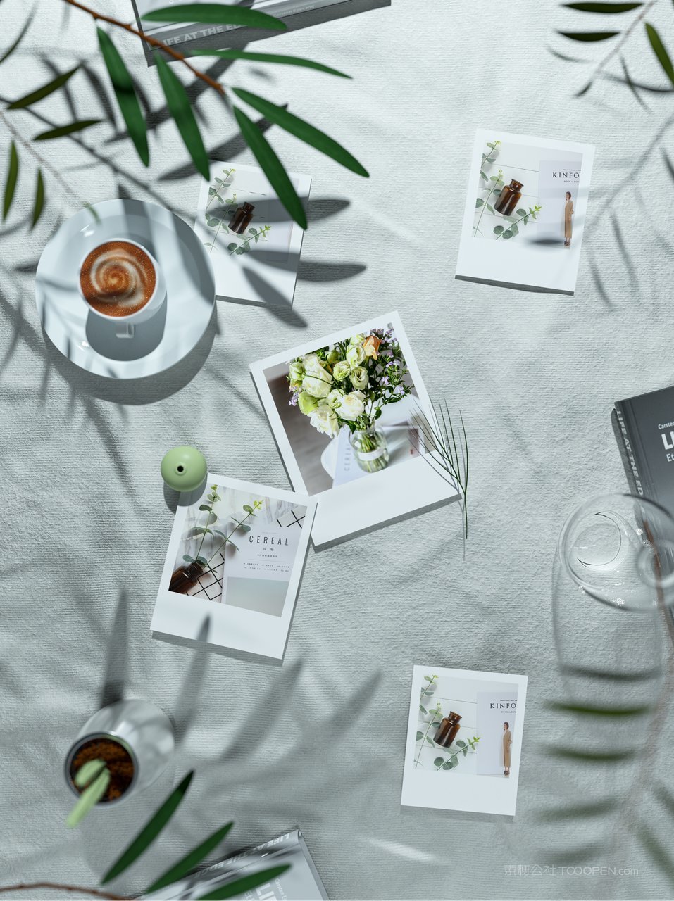 中国文创照片名信片墙面装饰图样样机 (9)