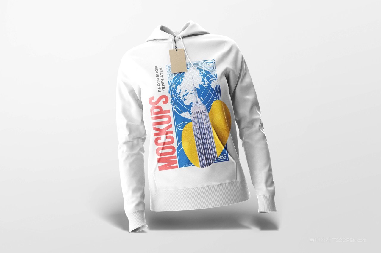 女款连帽衫样机