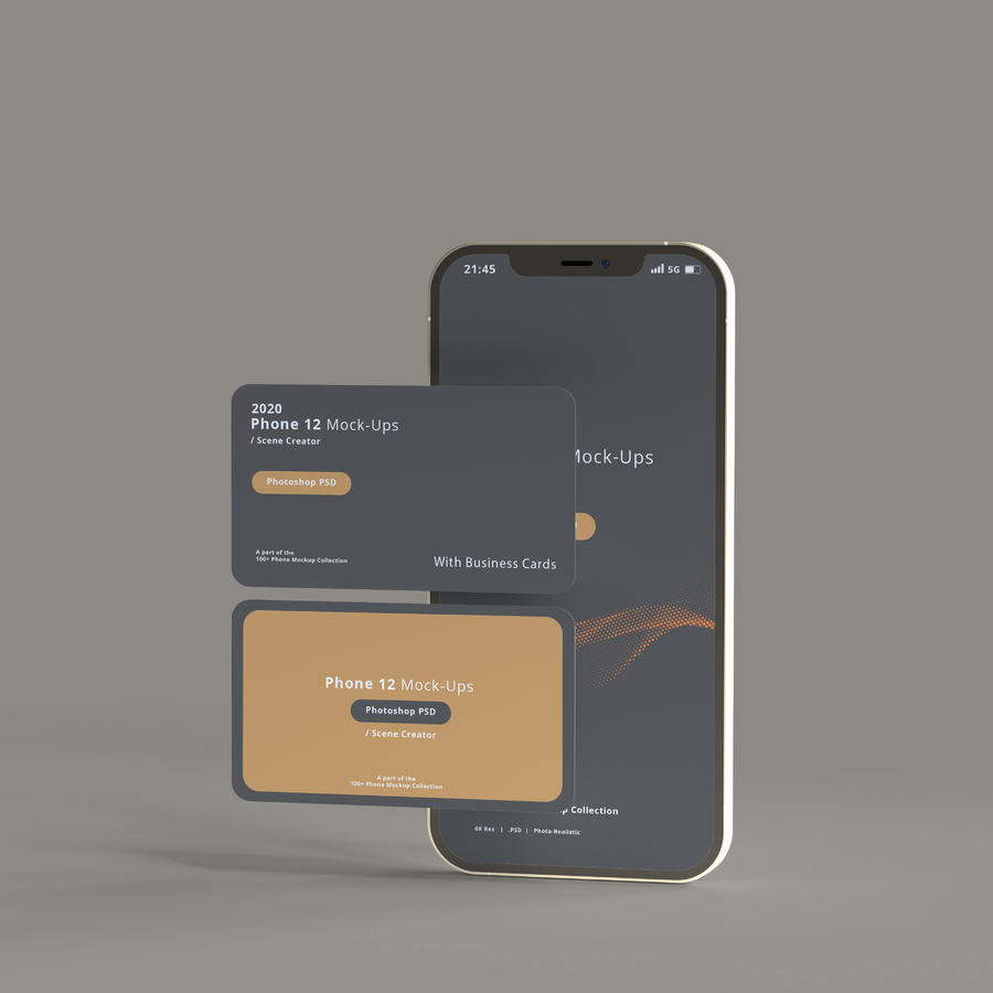 Phone12与卡片样机