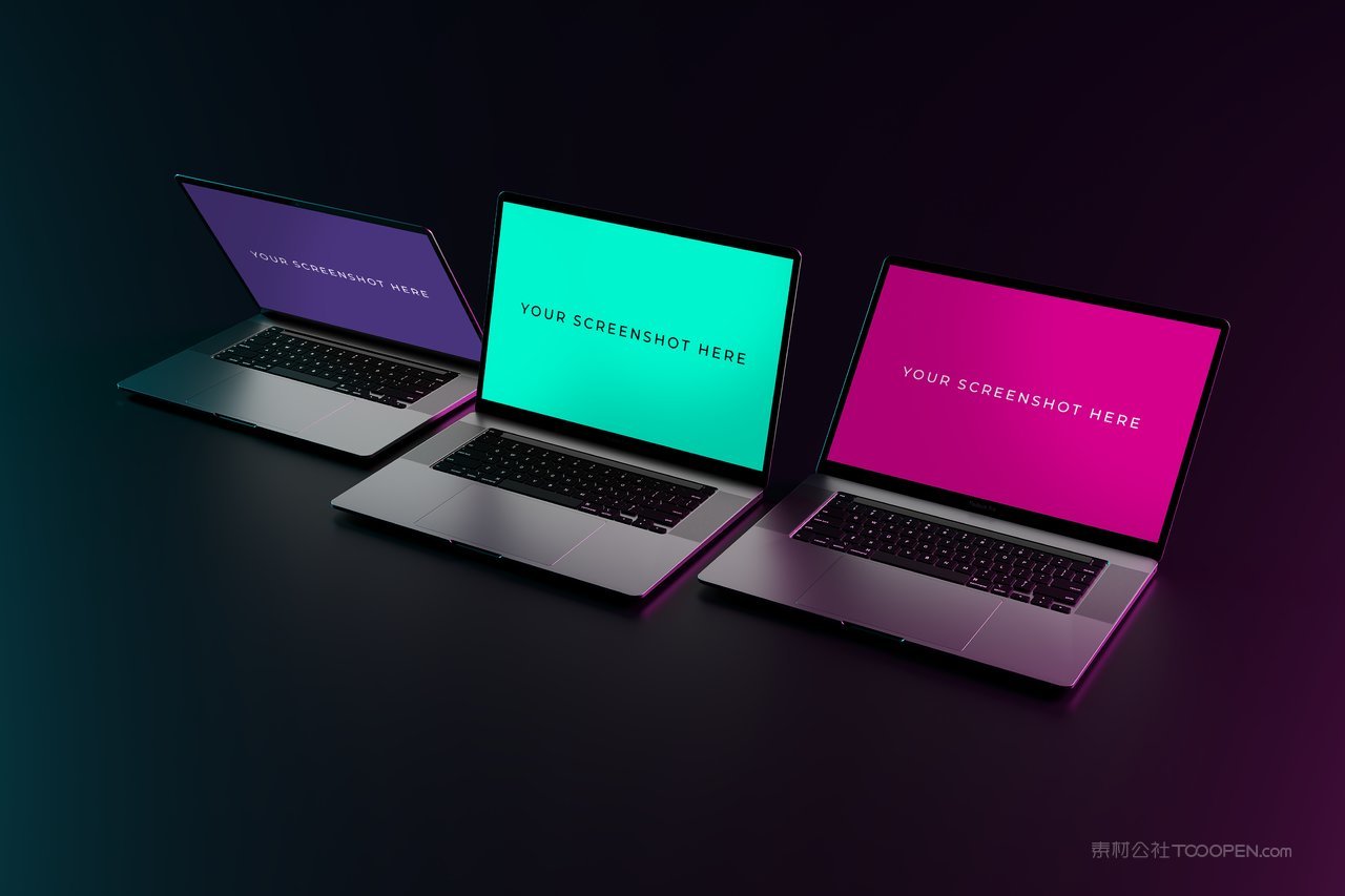 笔记本电脑样机