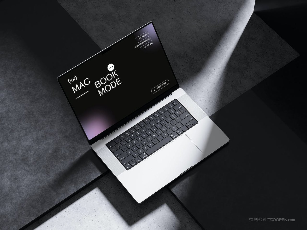 笔记本电脑场景样机