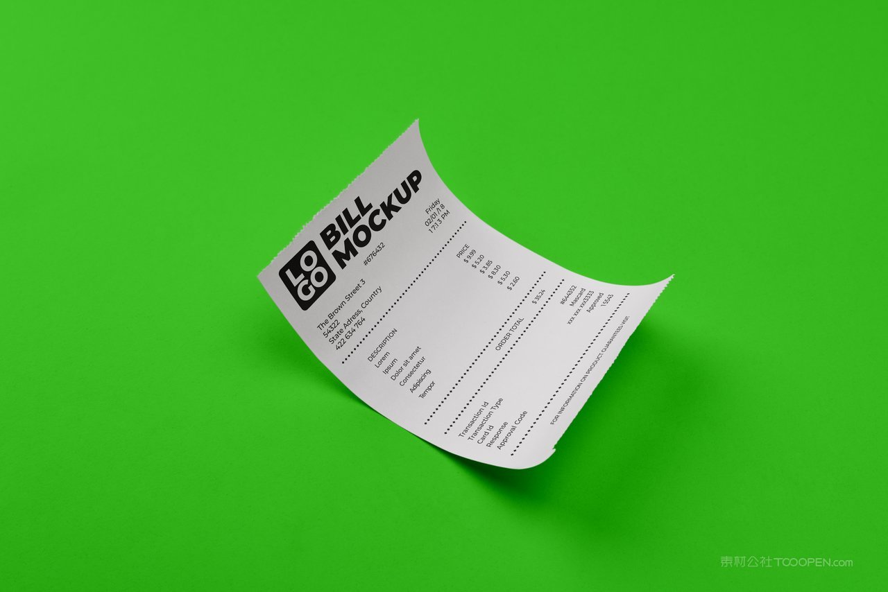 【1951期】购物小票样机 (1)