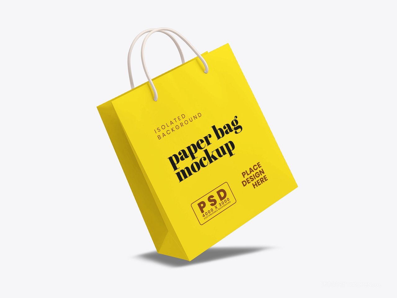 纸质购物袋样机