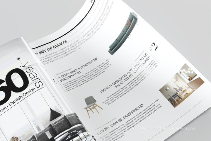 胶装家居生活杂志细节样机 (4)