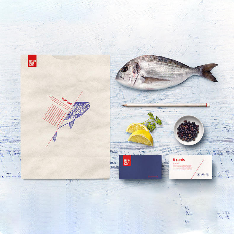 日式料理模型标志vi贴图模版