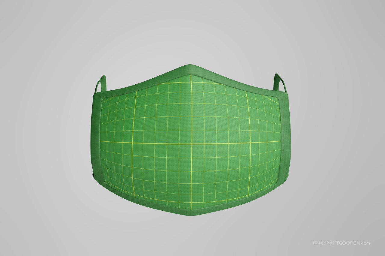 口罩无缝布面料花纹图案vi样机 (8)