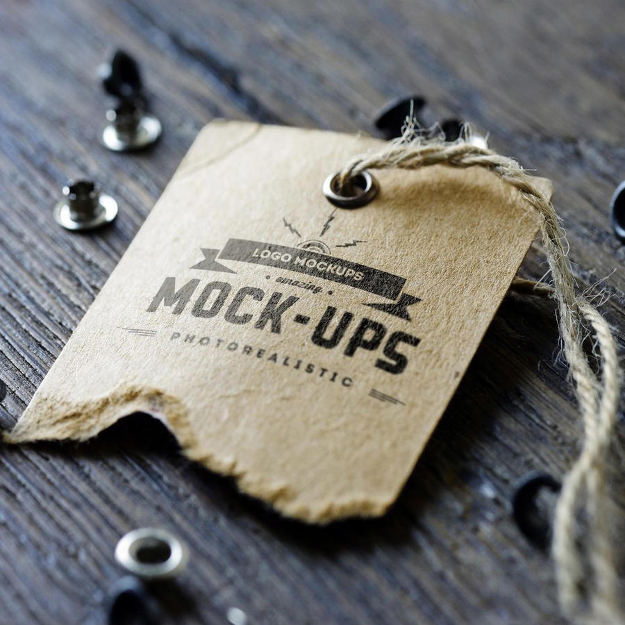 徽标标志吊牌logo样机