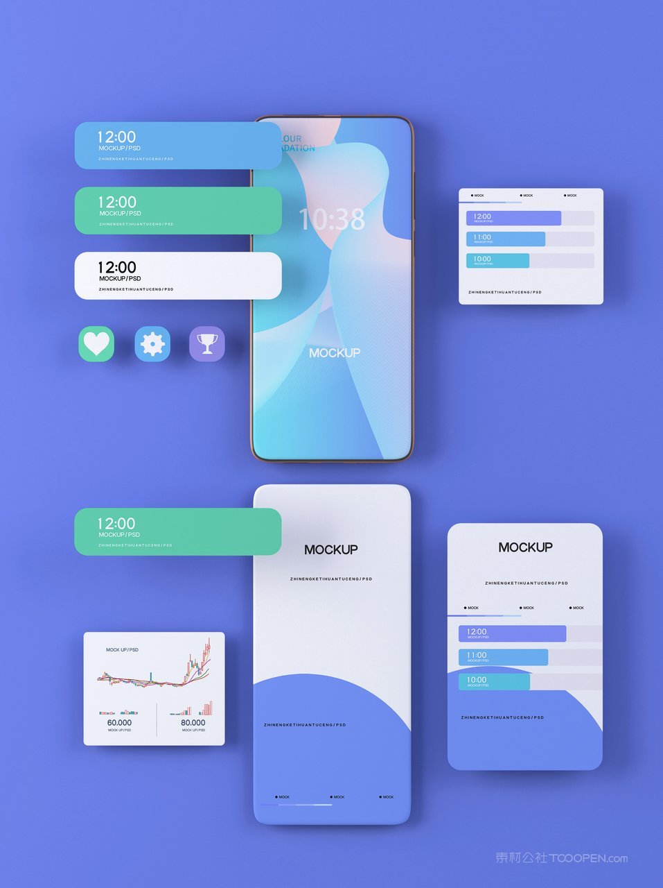 科技蓝手机屏app界面ui样机 (14)