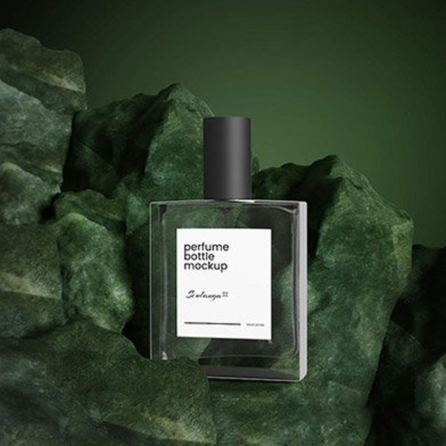 香水瓶场景样机