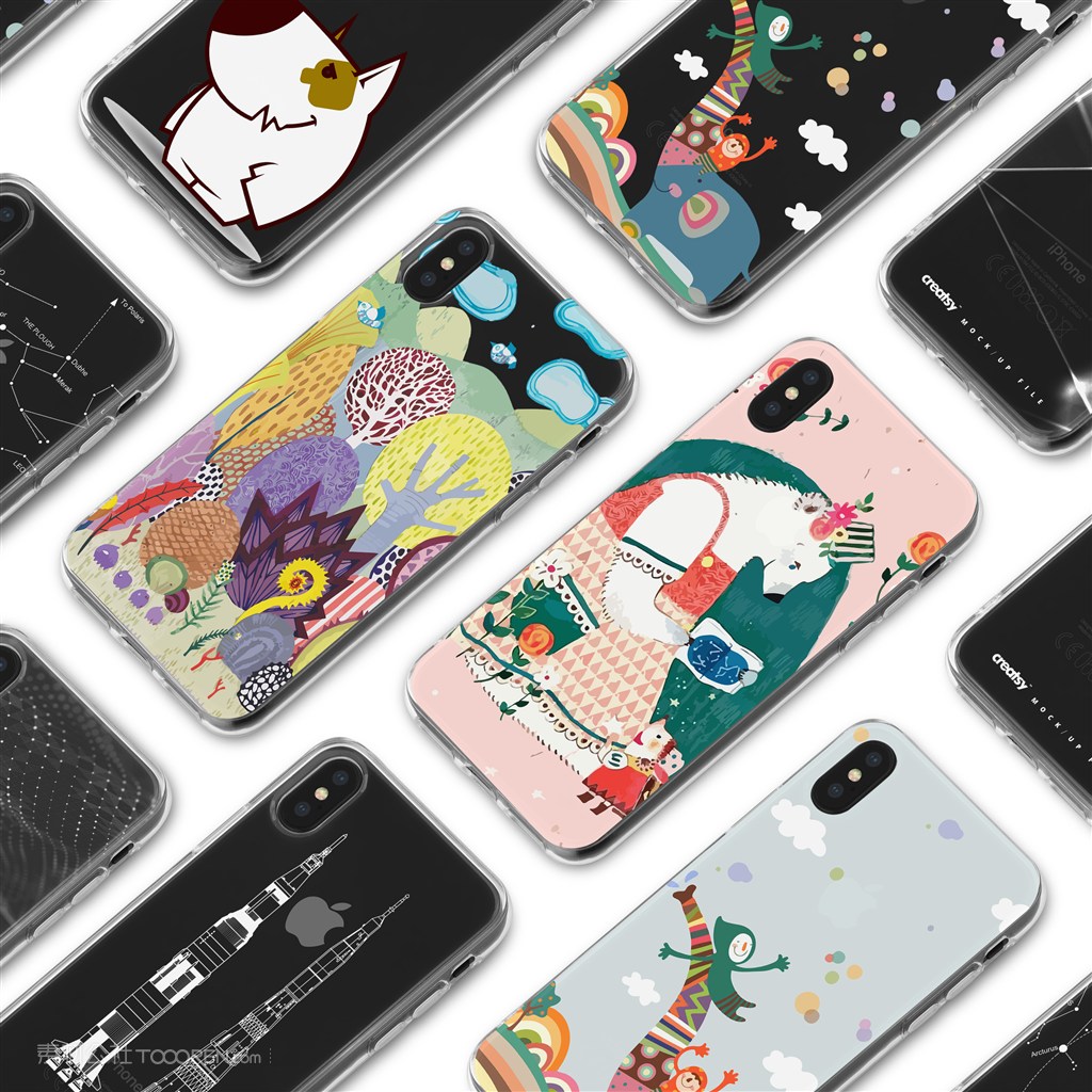 手机壳样机模板