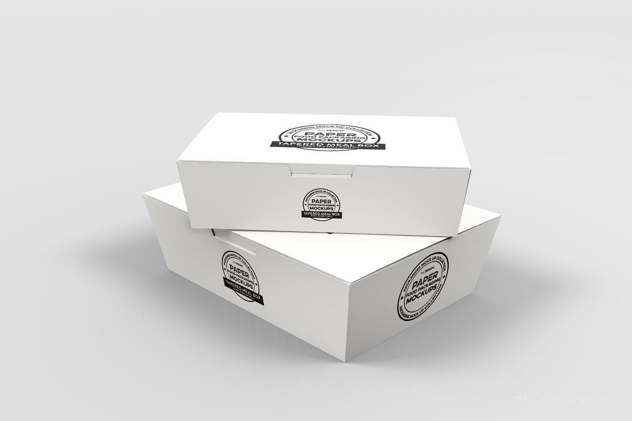 烘焙饼干品牌食品纸质包装贴图样机 (2)