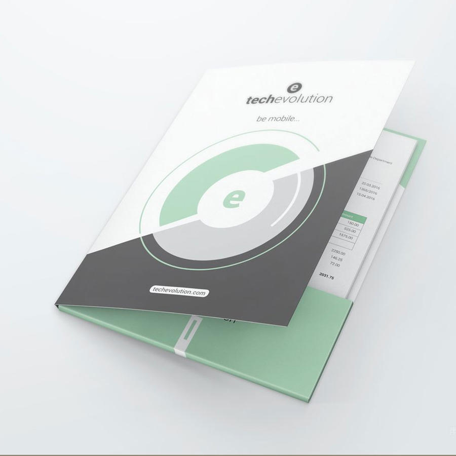 活页文件夹样机