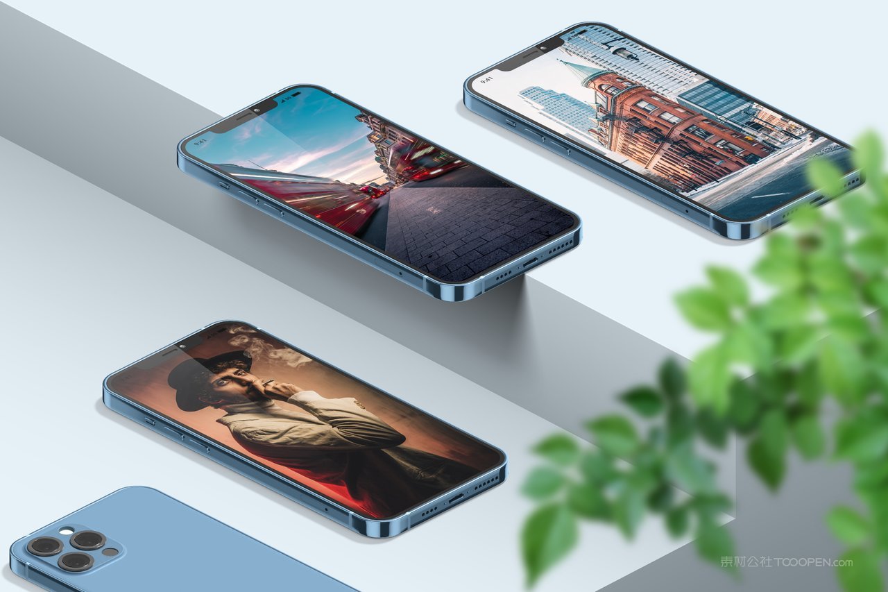 iphone13pro手机光影场景样机 (18)