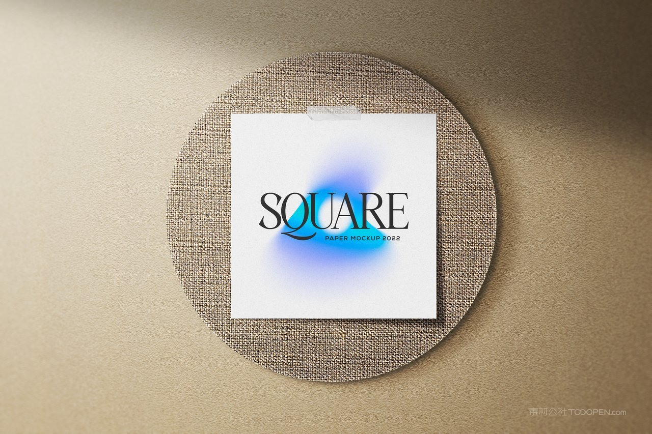 1. paper mockup纸质极简海报设计样机 (3)