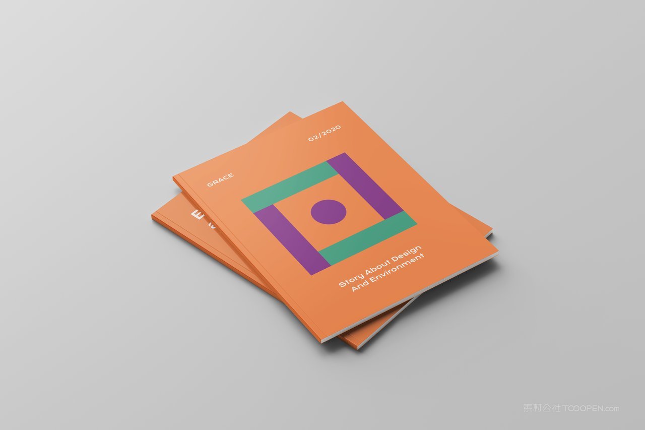 a4画册杂志设计展示样机 (24)