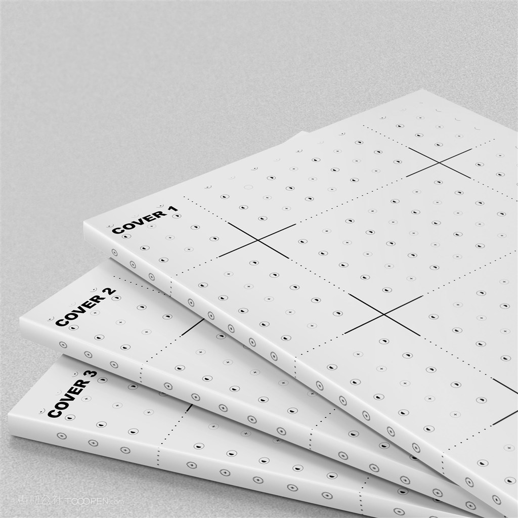 杂志宣传册画册楼书样机