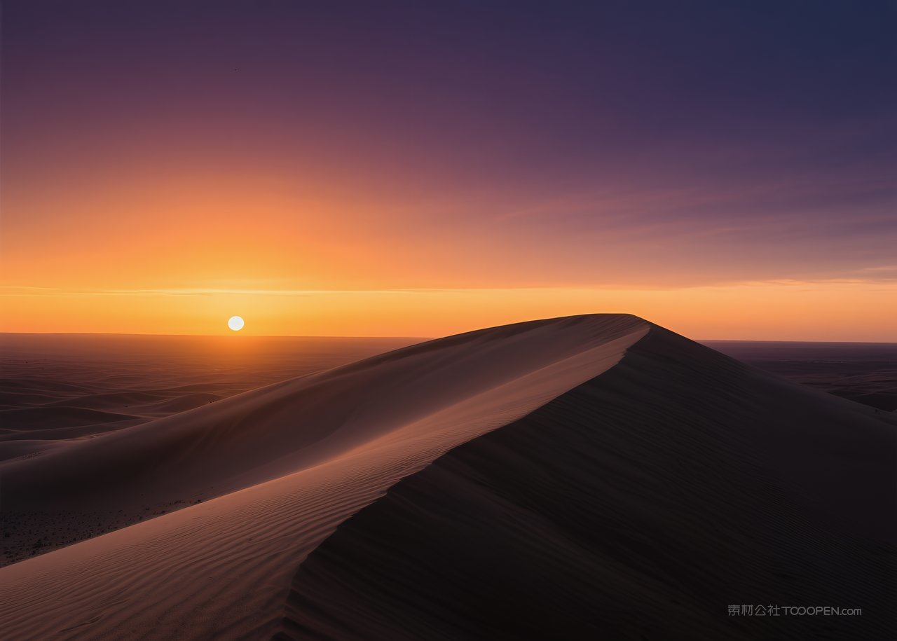 云彩唯美日落天空落日云层风景自然