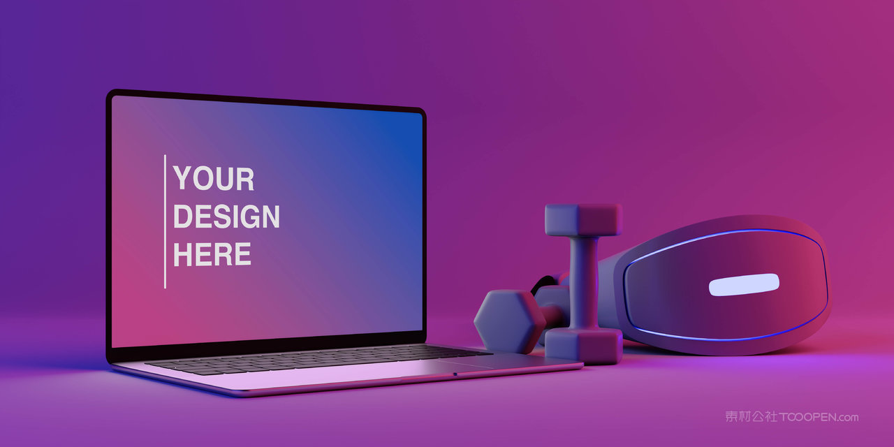 笔记本电脑样机