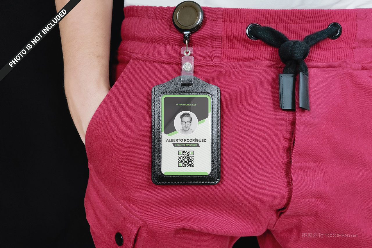 工作证场景样机