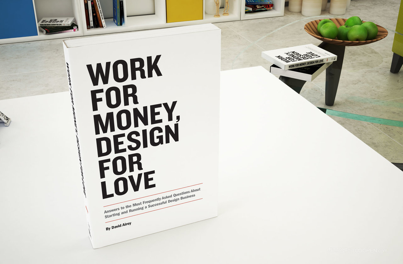 精装书本厚脊书籍场景高清样机 (2)