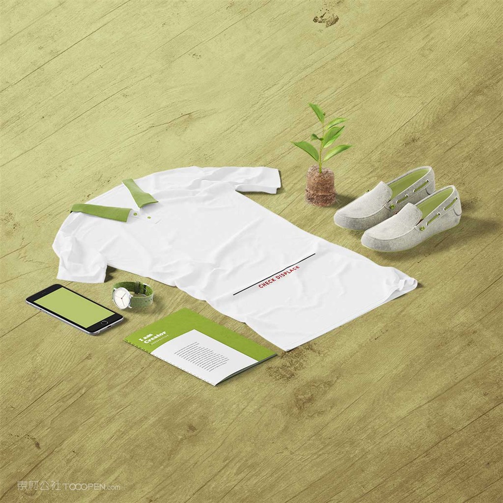 精美办公用品vi鞋子T恤手机样机素材