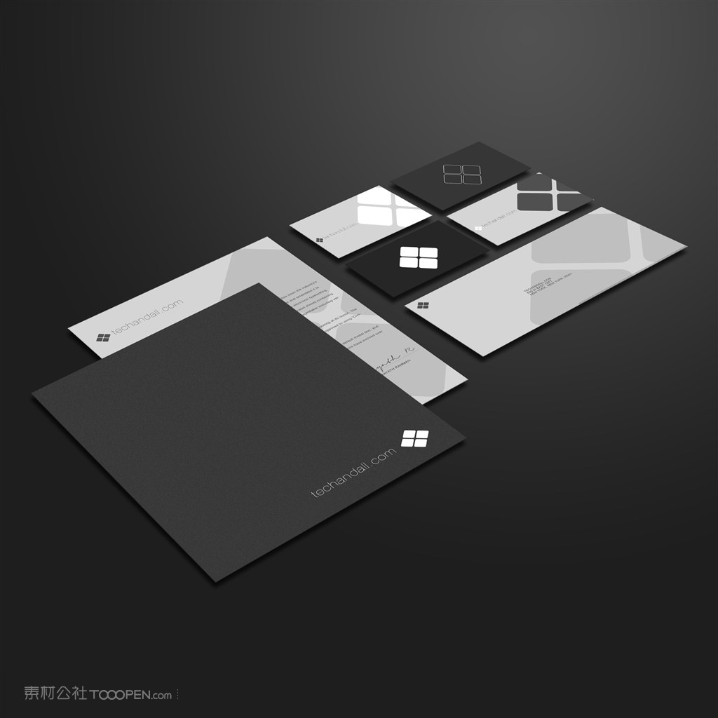简约商务vi样机