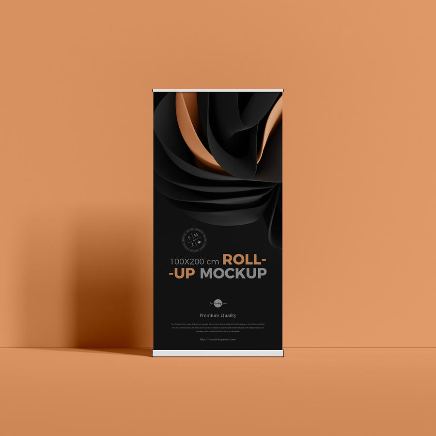 易拉宝展架样机素材