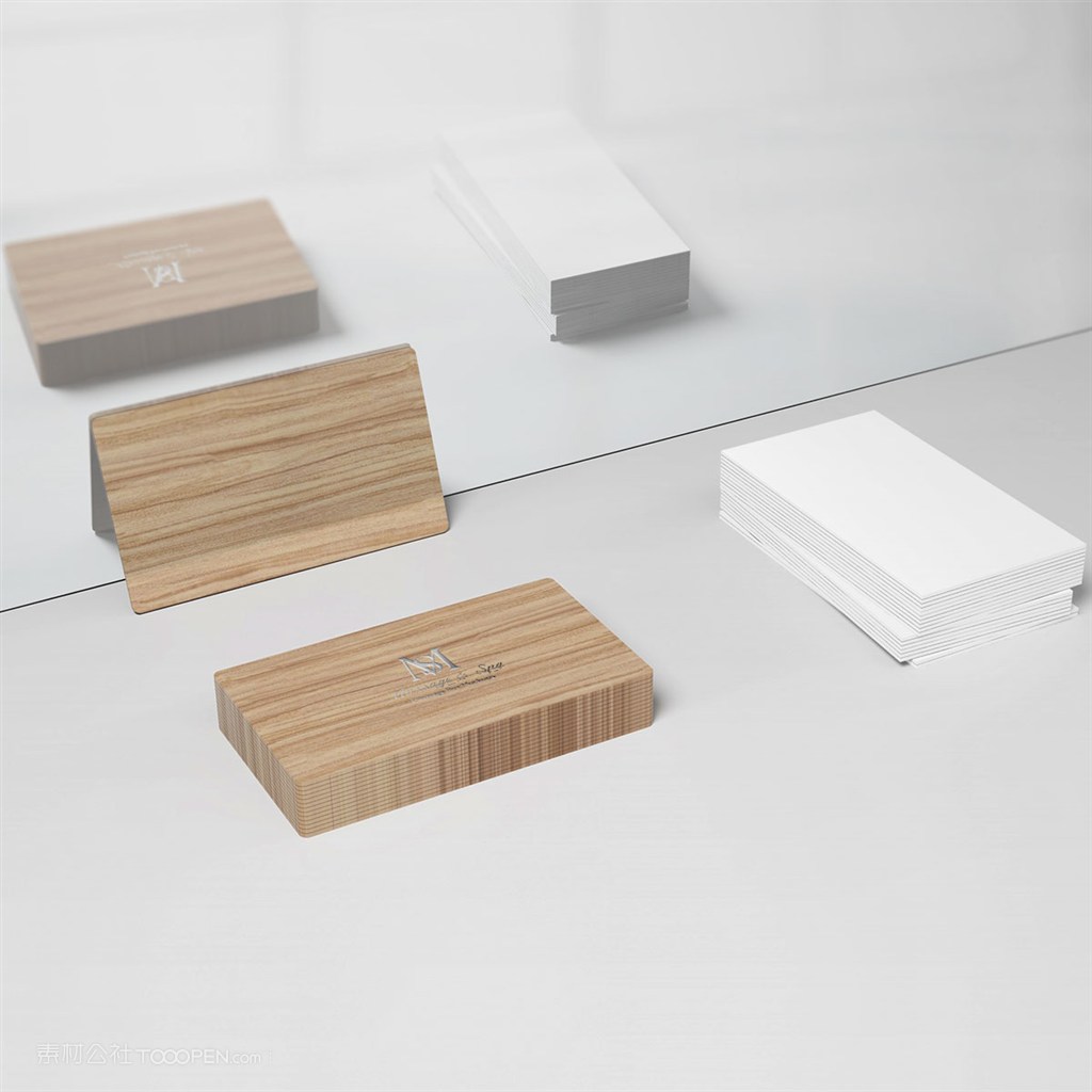 蜡烛品牌名片样机贴图