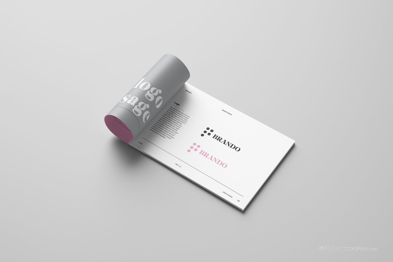 a4画册杂志设计展示样机 (19)