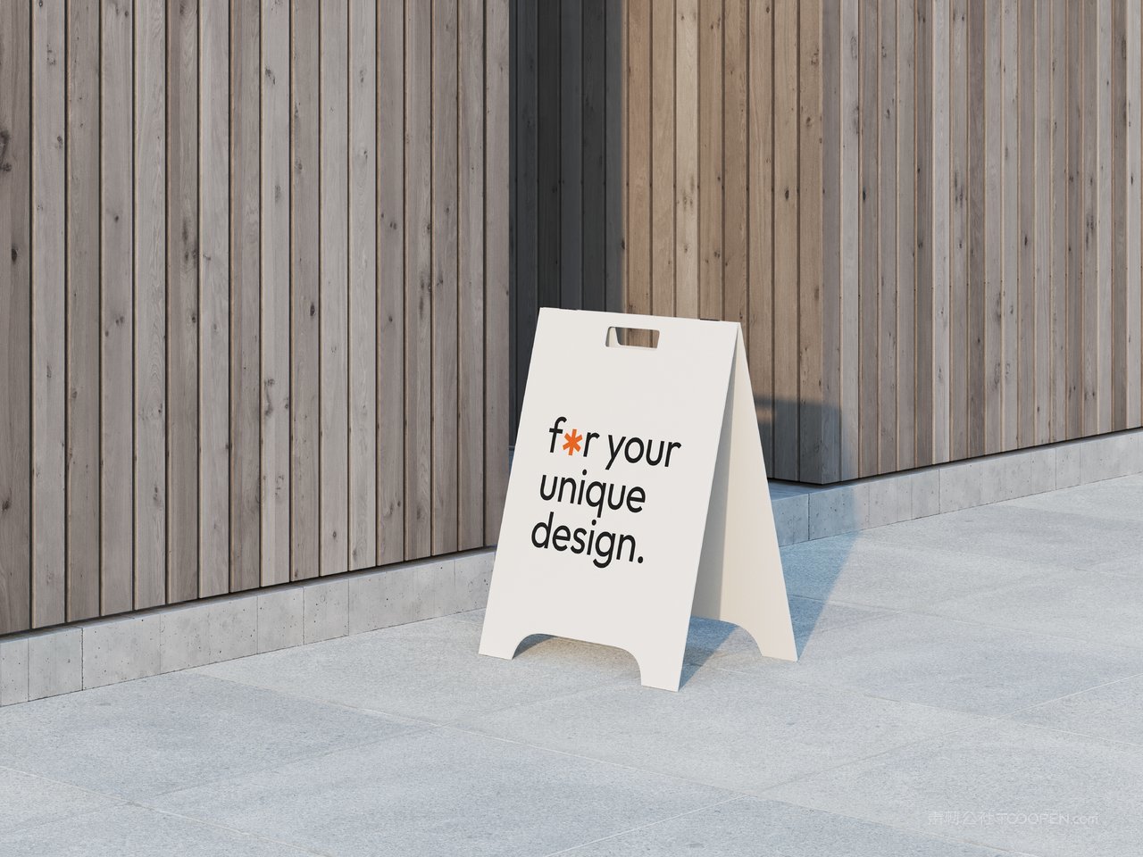 引导方向视指示牌室外环境展示 (4)