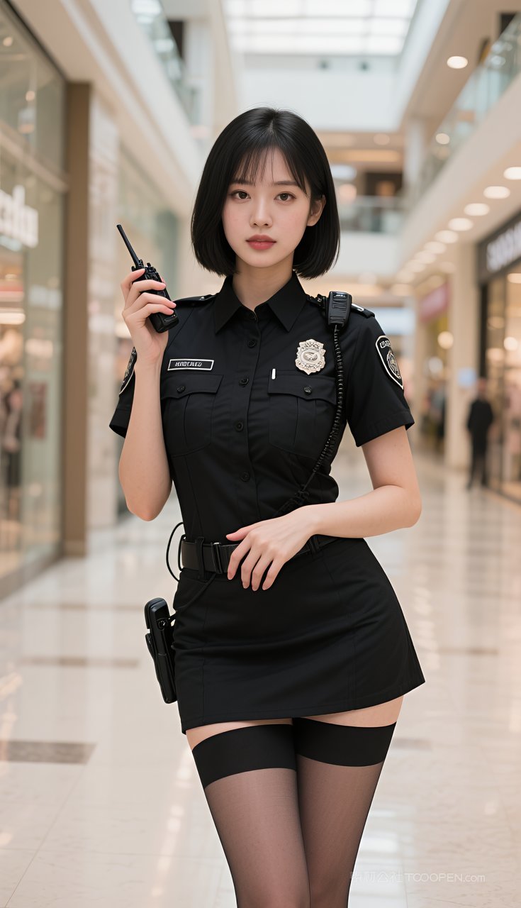 短裙美腿美女丝袜性感制服长腿
