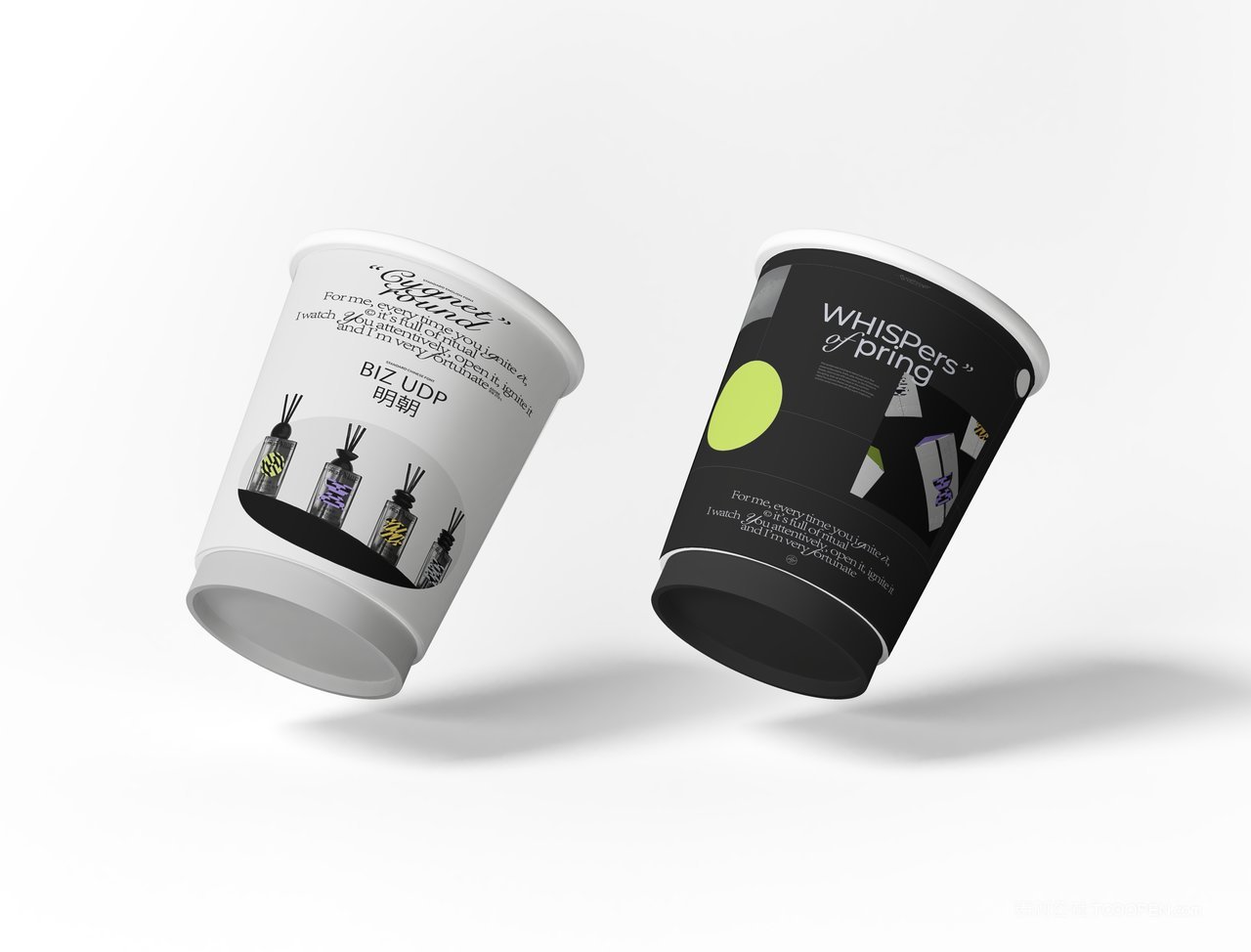 时尚文创展览艺术节音乐节展会活动品牌vi提案展示ps样机 (17)