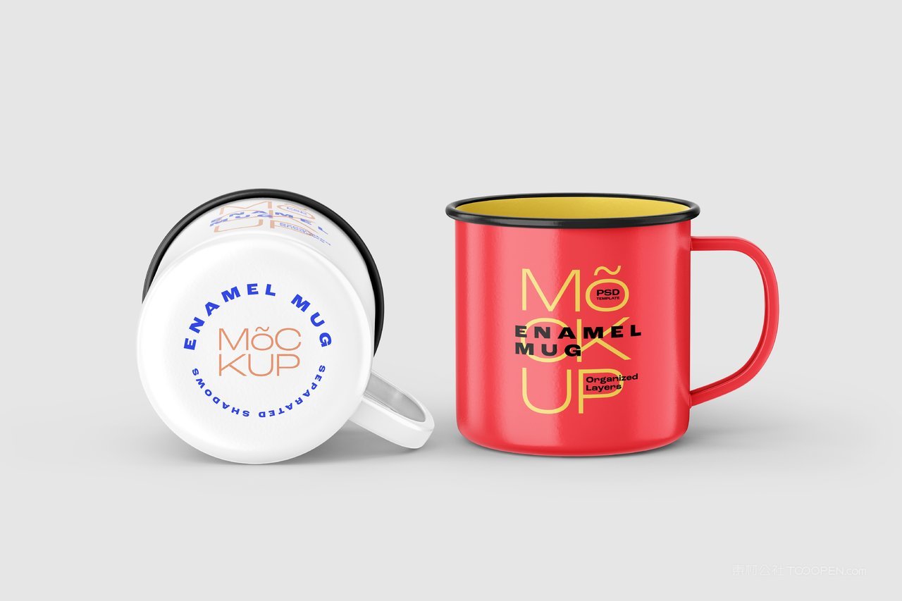 【2060期】极简马克杯搪瓷样机 (5)