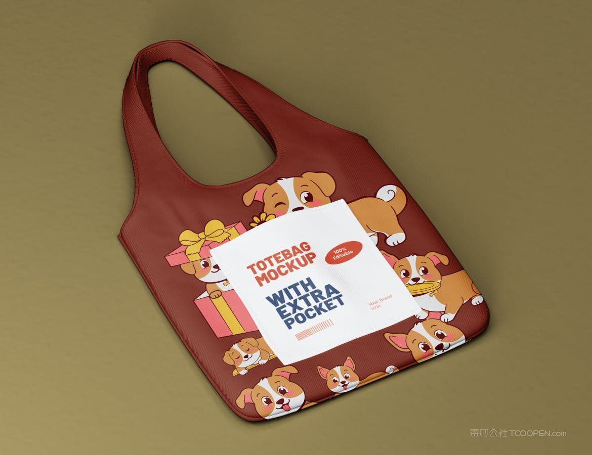 布质手提袋购物袋样机