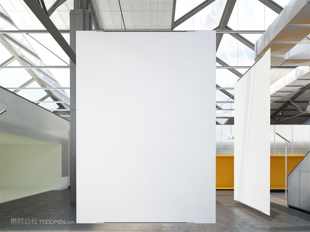 户外大型广告广场广告广告场景广告牌广告位贴图样机设计模板效果VI素材PSD分层