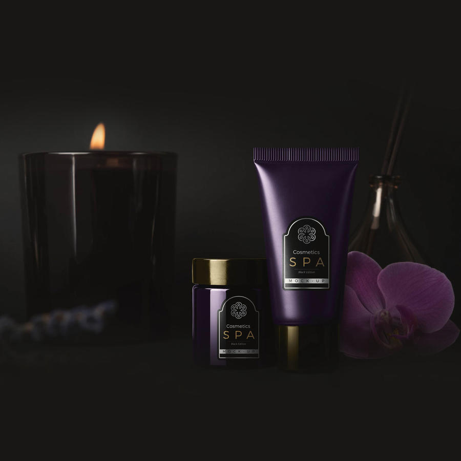 会所spa化妆品样机