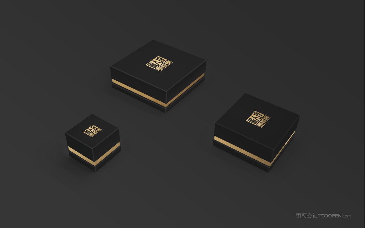 黑色质感企业vi样机贴图 (16)
