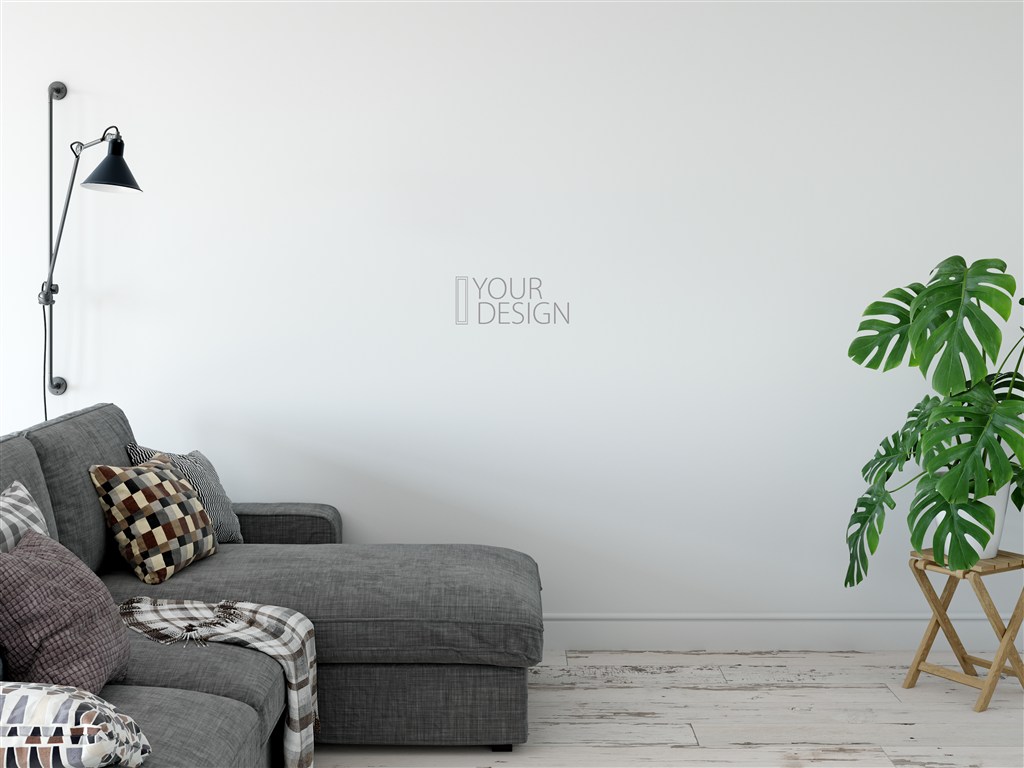 新房装饰画壁纸展示样机模板