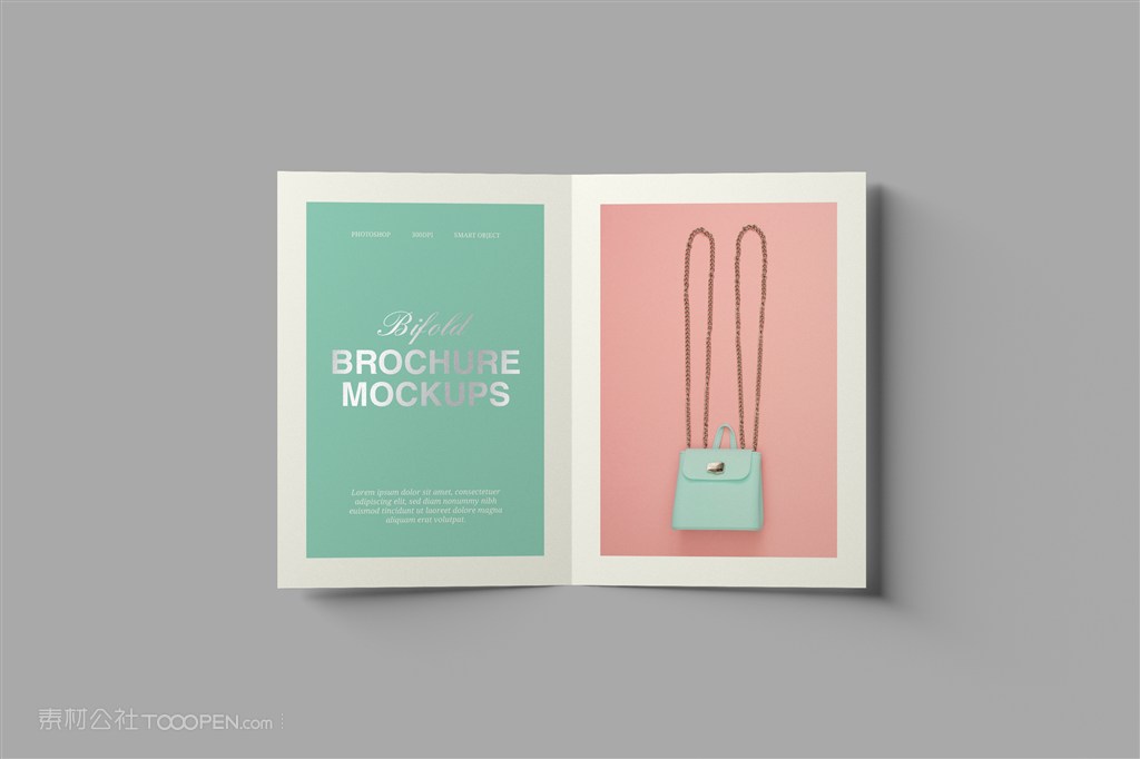 时尚画册设计展示样机