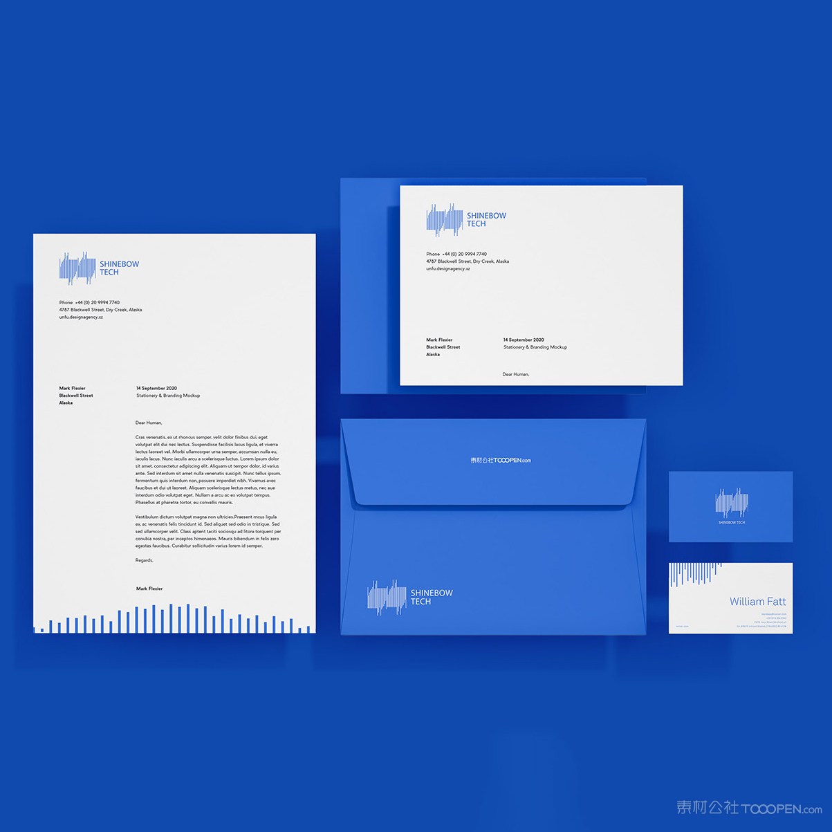 悬浮名片宣传单贴图样机